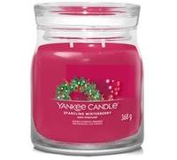 Yankee Candle - Sparkling Winterberry Signature Candle ( jiskrné zimní bobule ) - Vonná sví¿ka 368.0g