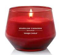 Yankee Candle Studio Bougie parfumée | Bougie moyenne Cannelle Pétillante | Bougie longue durée : 35 à 50 heures de combustion | Cadeau parfait pour femmecadeau pour mèrecadeau de marriage et plus