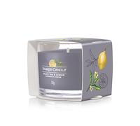 Yankee Candle Bougie votive en verre Thé noir et citron 37 g