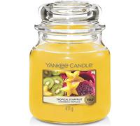 Yankee Candle Parfums d'ambiance Bougies parfumées Tropical Starfruit Classic Medium Glass 411 g