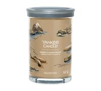 Yankee Candle Signature Candle Bougie parfumée | Grande bougie en verre avec double mèche | Mélange de cire de soja à combustion longue | Cadeau parfait pour femme