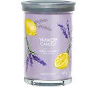 Yankee Candle Bougie parfumée Signature – Citron et Lavande, grande, double mèche, 567 g