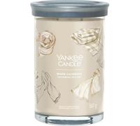Yankee Candle Bougie parfumée Signature Cachemire Délicat – Grande Tumbler, mélange de cires de soja