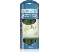 Yankee Candle ScentPlug recharges de parfum | Huile pour diffuseur électrique Vanille et citron vert | Jusqu'à6pk0 jours de parfum | 2 recharges