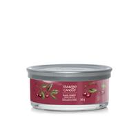 Yankee Candle Verre signature cerise noire 5 mèches 340 g