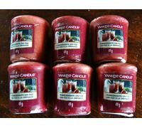 Yankee Candle VOTIVS, GRENADE GIN FIZZ, lot de 6 pièces, rare