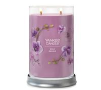 Yankee Candle Wild Orchid Sgence Signature Collection de 20 oz de gros gobelet 2-Wick Soy Soy avec plus de 60 heures de brulure ideale pour la de