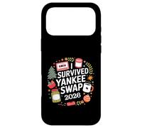 Yankee Swap Secret Santa 2026 Éléphant Blanc Coque pour iPhone 17 Pro Max