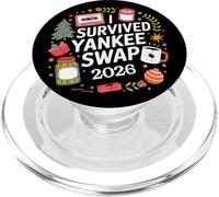 Yankee Swap Secret Santa 2026 Éléphant Blanc PopSockets PopGrip pour MagSafe