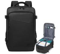 Yankony Sac a Dos Voyage Cabine Avion 40x20x25 pour Ryanair Sac de Voyage Imperméable & à Rayures Diagonales Homme Bagages Cabine sous Siège Femme sac à dos 45x36x20 pour Easyjet
