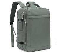 Yankony Sac a Dos Voyage Cabine Avion 45x36x20 pour Easyjet Bagages Cabine 40x20x25 avec Pochette Antivol Sac de Voyage Femme Résistant à l'eau Valise Bag Main 30 L Sac à Dos pour Ordinateur Portable