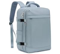 Yankony Sac a Dos Voyage Cabine Avion 45x36x20 pour Easyjet Bagages Cabine 40x20x25 avec Pochette Antivol Sac de Voyage Femme Résistant à l'eau Valise Bag Main 30 L Sac à Dos pour Ordinateur Portable