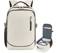 Yankony Sac a Dos Voyage Cabine Avion 55x40x20 pour Ryanair Sac de Voyage Bicolore Bagages Cabine avec Pochette Antivol Sac a Dos Femme Résistant à l'eau 44 L Sac à Dos Main pour Tui Airways