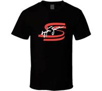 yanli EMMM Ayrton Senna Black T Shirt Size S