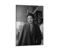 YANLI Impression sur toile représentant les militants des droits civils les plus influents décédés Rosa Parks - 30 x 45 cm