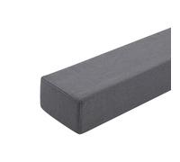 Yanman Coussin de tête de lit de qualité supérieure, remplissage d'espace de lit de taille personnalisée, support de rallonge de matelas avec housse amovible, coussin rectangulaire pour accoudoir de