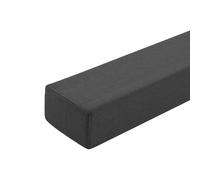 Yanman Coussin de tête de lit premium, remplisseur d'espace de lit sur mesure, rallonge de matelas support remplisseur avec housse amovible, coussin traversin rectangulaire d'accoudoir de canapé