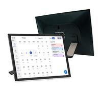 Yanmis 10.1in Calendrier Numérique Intelligent et Graphique de Corvée, écran Tactile Intelligent Affichage Interactif, Planificateur Mural Wifi pour les Horaires Familiaux et la Photo