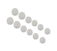 Yanmis 6 Paires D'embouts D'oreillettes de Remplacement en Silicone, Confortables, pour écouteurs Intra-Auriculaires, 12 Pièces, 3 Tailles, Adaptées aux Porteurs de Longue Durée (Transparent)