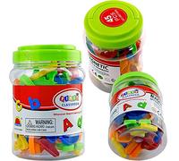 Yanmis ABC 123 Ensemble D'aimants pour Réfrigérateur, Jouet d'apprentissage éducatif avec Lettres, Chiffres, Symboles, Aide à Développer la motricité Fine et Les Capacités Cognitives, adapté aux