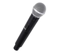 Yanmis Accessoire de Microphone de Scène, Faux Micro Réaliste, Micro D'entraînement Portatif pour Théâtre pour Enfants, Pièces de Théâtre Scolaires, Spectacles de Club de Théâtre,