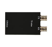 Yanmis Adaptateur Ethernet 75 Ohm BNC vers 12 Ohm RJ45, Convertisseur G.703 équilibré vers Asymétrique pour Le Trafic Routier, Système de Surveillance de Centre Commercial