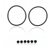 Yanmis Adaptateur Nab Hub O Kit D'anneau, Anneaux de Caoutchouc 2PCS pour Adaptateur de Hub Nab et pour Les Adaptateurs de L'enregistreur à Bande Bobine, avec des Rondelles de