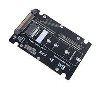 Yanmis Adaptateur SSD M.2 vers U.2 Carte de Conversion NVMe PCIe vers SFF 8639 pour Ordinateur de Bureau, Prise en Charge des Facteurs de Forme 2230 2242 2260 2280 M2, Adaptateur U2 Interne Haute