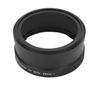 Yanmis Anneau D'adaptateur D'objectif Magnétique de 49 Mm, pour Le Remplacement de L'adaptateur de Filetage de Filtre à Caméra GR3X pour GA 2 par Une Protection des Points Tactiles en