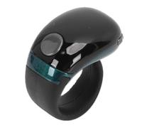 Yanmis Anneau de Compteur Intelligent, écran Rotatif à 180 ° Ambidextre, Prise en Charge de la Synchronisation Mobile et du Rappel de L'heure, Compteur D'anneau électronique pour (Green)