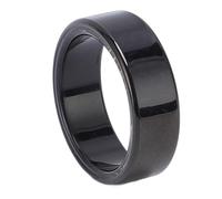 Yanmis Anneau Intelligent, Bague Intelligente en Acier Inoxydable avec écran D'affichage de L'application IP68 Suivi en Temps Réel Résistant à l'eau, Connexion D'application Mobile, (#8)