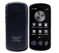 Yanmis Appareil de Traduction de Langue, Traducteur AI en Temps Réel avec écran Couleur de 4 Pouces, Traduction de Photos de Texte Vocal Hors Ligne, pour L'apprentissage des Voyages et