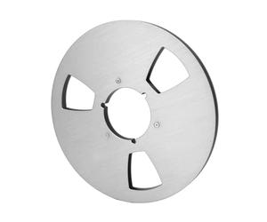 Yanmis Bobine de Réception Vide de Haute qualité 1/4 10.5 Pouces, 3 Trous pour Magnétophones, Pièce de Rechange pour (SILVER)