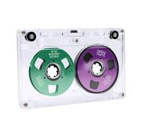 Yanmis Bobine Métallique Cassette Audio, 50 Minutes Double Couleur, pour
