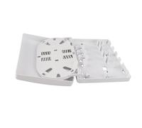 Yanmis Boîte de Distribution de Fibres à 4 Ports SCSC Fringages Fonctionnement de la Poussière de Surface Lisse Fonctionnement de la Poussière pour les Brides Duplex LCLC