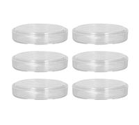 Yanmis Borosilicate Glass Petri Muisses, 10pcs Laboratory Petri Dish avec Couvercles pour Une Expérience de Bio-Recherche et Plats de Culture Alcaline