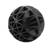 Yanmis Boules Filtrantes Bioporeuses 50 Pièces pour Une Filtration Améliorée de L'aquarium en Eau Douce et en Eau de Mer, PVC Durable, Noir, Parfaites pour Les Aquariums (46 mm avec du Coton)