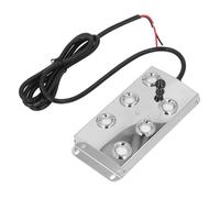 Yanmis Brumisateur à Ultrasons 6 Têtes, Brumisateur d'eau Brumisateur à Ultrasons 4,5 L/H Brumisateur de Fontaine D'étang Câble de 1,5 M pour Jardin Paysager