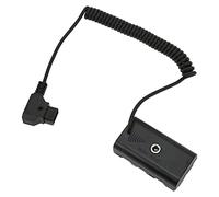 Yanmis Câble Adaptateur de Connecteur DC D-Tap vers NP-F550 pour Moniteurs 550/970, Kit de Chargeur de Coupleur de Batterie Factice, Port DC Stable, Adaptateur d'alimentation de