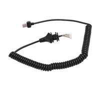 Yanmis Câble de Remplacement pour Microphone de Haut-parleur, Compatible avec HM-152 HM-154, pour IC-3600 IC-F111 IC-F211 IC-F521 IC-F5028 IC-F6028H IC-2200H, IC-2300H IC-V8000