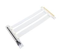 Yanmis Câble D'extension de la Carte Graphique, PCIe 4.0 X16 128 Gbps Câble de Colonne Montante Compatible avec RTX4090 TI 8900 XT GPUS, avec des Emplacements Blindés pour Les (10 cm)