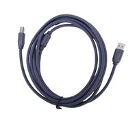 Yanmis Câble d'Imprimante USB 2.0 de 3 Mètres, Câble USB A vers B, Transfert de Données 480 Mbps, Cordon Anti-pliure ABS Plug and Play pour Imprimante, Scanner, Ordinateur Portable, Disque Dur,