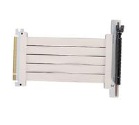Yanmis Câble élévateur PCI-E 4.0 X16 à Angle Droit blindé Vertical Haute Vitesse PCI Express Gen4 GPU Riser Câble Compatible avec RTX3090