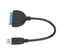 Yanmis Câble pour Transfert de Données à Grande Vitesse avec Adaptateur USB 3.0 pour Solution de Stockage sur Disque Dur de 2,5 Pouces 25 Cm