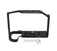 Yanmis Cage de Caméra pour X H2 X H2S, Cage Complète en Alliage d'aluminium avec Trous Filetés de 1/4 3/8 Pouces, Support Coulissant, Poignée Portative, Stabilisateur de Trépied, de Protection pour