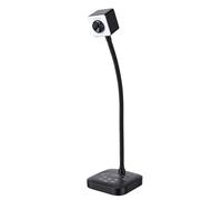 Yanmis Caméra de Documents pour Enseignants, Mise au Point Automatique 8MP 4K 30fps, Deux Micros Antibruit, Inversion d'image à 4 Voies, Caméra de Documents USB Pliable A3 pour