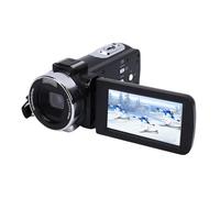 Yanmis Caméra Vidéo 4K, Caméscope à Zoom Numérique 48 MP à écran Rabattable à 270° de 3,0 Pouces avec WiFi et Prise en Charge de L'application Zero Cam, pour Les événements Sportifs