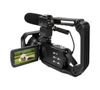 Yanmis Caméscope avec Caméra Vidéo 8K, Vlogging WiFi UHD 96MP | Zoom Numérique 18X, écran Tactile 3.0, Prise en Charge de la Diffusion en Direct et des Appels Vidéo, Stabilisateur de