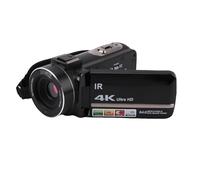 Yanmis Caméscope Numérique 4K, Caméra Vidéo 64 MP avec Zoom 18X, Stabilisateur D'écran Tactile 3 Pouces, Télécommande, Carte 32 Go, 2 Piles pour Youtube Vlogging Live Streaming