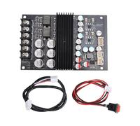 Yanmis Carte D'amplificateur de Puissance, Kit de Carte D'amplificateur Stéréo Mono 200 W 100 W Qualité Sonore Pure avec Conception de Retour en Boucle Fermée pour Haut-parleurs sans